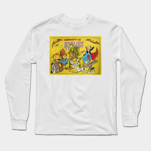 Groovie Goolies Long Sleeve T-Shirt by BennettBlackLight